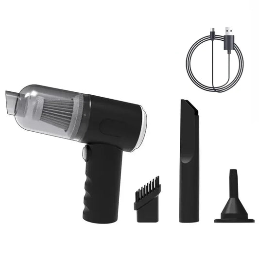 Aspiradora Inalámbrica para Auto 9000Pa - Húmedo y Seco USB